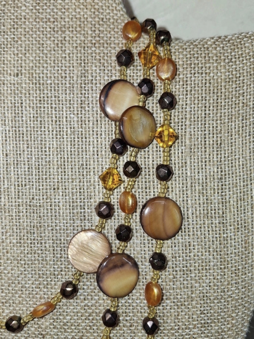 Shell Statement Necklace - Picture 6 of 8